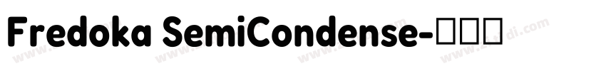 Fredoka SemiCondense字体转换